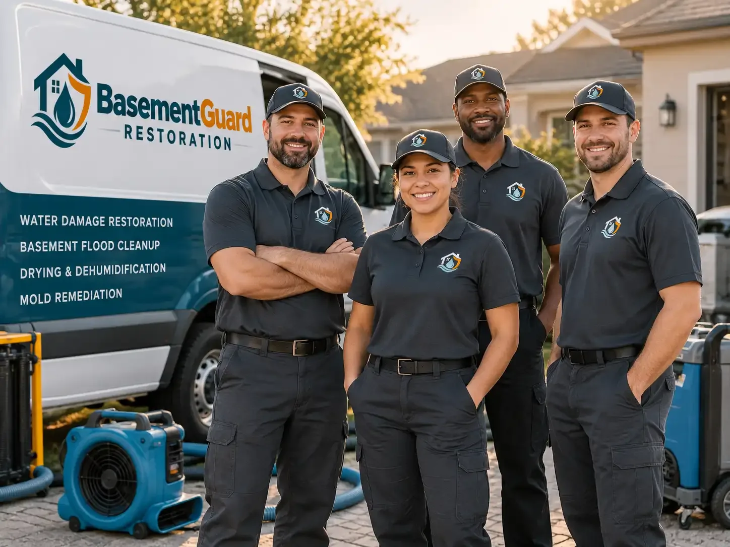 Basement Water Damage Restoration company in Rhame, ND